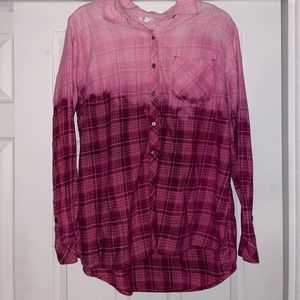 Sonoma tie die flannel